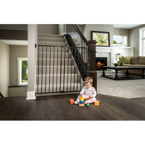 Regalo Top of Stairs Metal Safety Gate & Reviews Wayfair